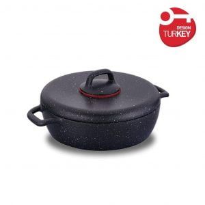 Korkmaz Gusto Plus nizki lonec s pokrovom, 3.5l