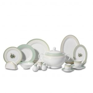 86 delni jedilni set/servis Destina Super White Korkmaz
