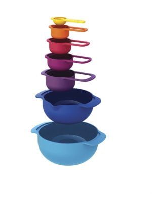 Set 7 merilnih posodic JOSEPH JOSEPH Nest Plus