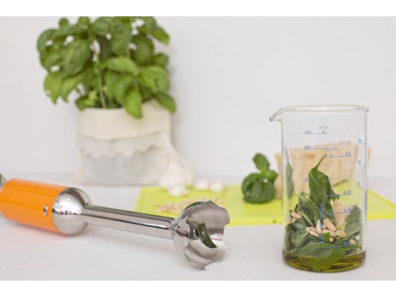 Rdeč električni palični mešalnik VICEVERSA TIX, 600 W - slika 2