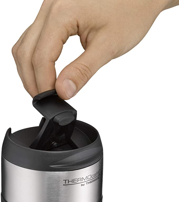 Srebrno-moder termo kozarec Thermopro THERMOS, 0.4 l - slika 4