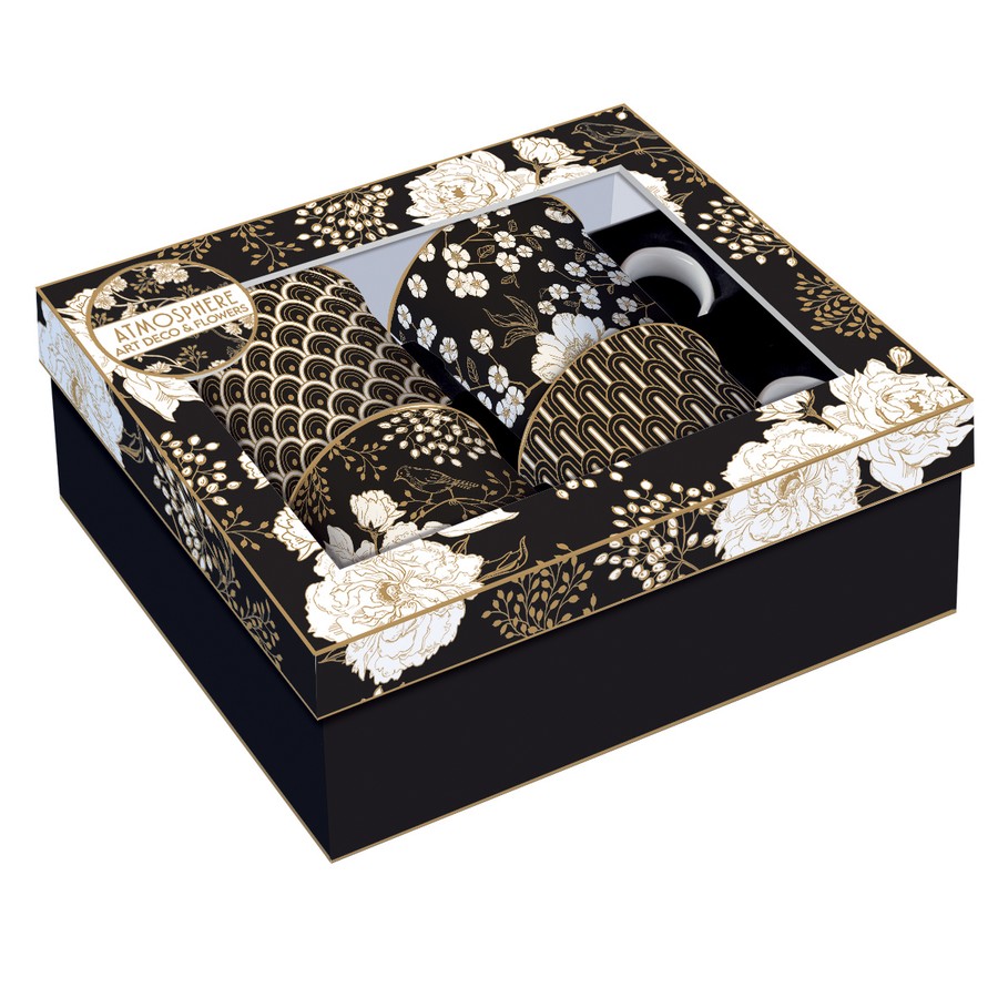 Easy Life Art Deco&Flowers 4v1 set skodelic - slika 2