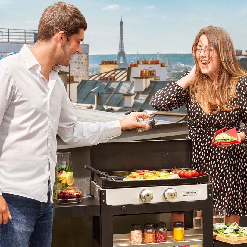 de Buyer Outdoor La Plancha Française električna plancha z vozičkom - slika 5