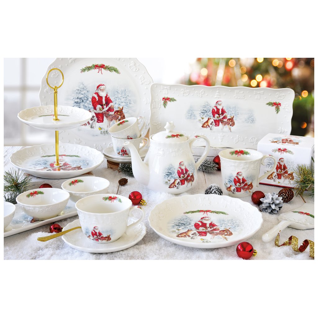 Set za serviranje torte Easy Life Christmas Carol 2v1 - slika 3