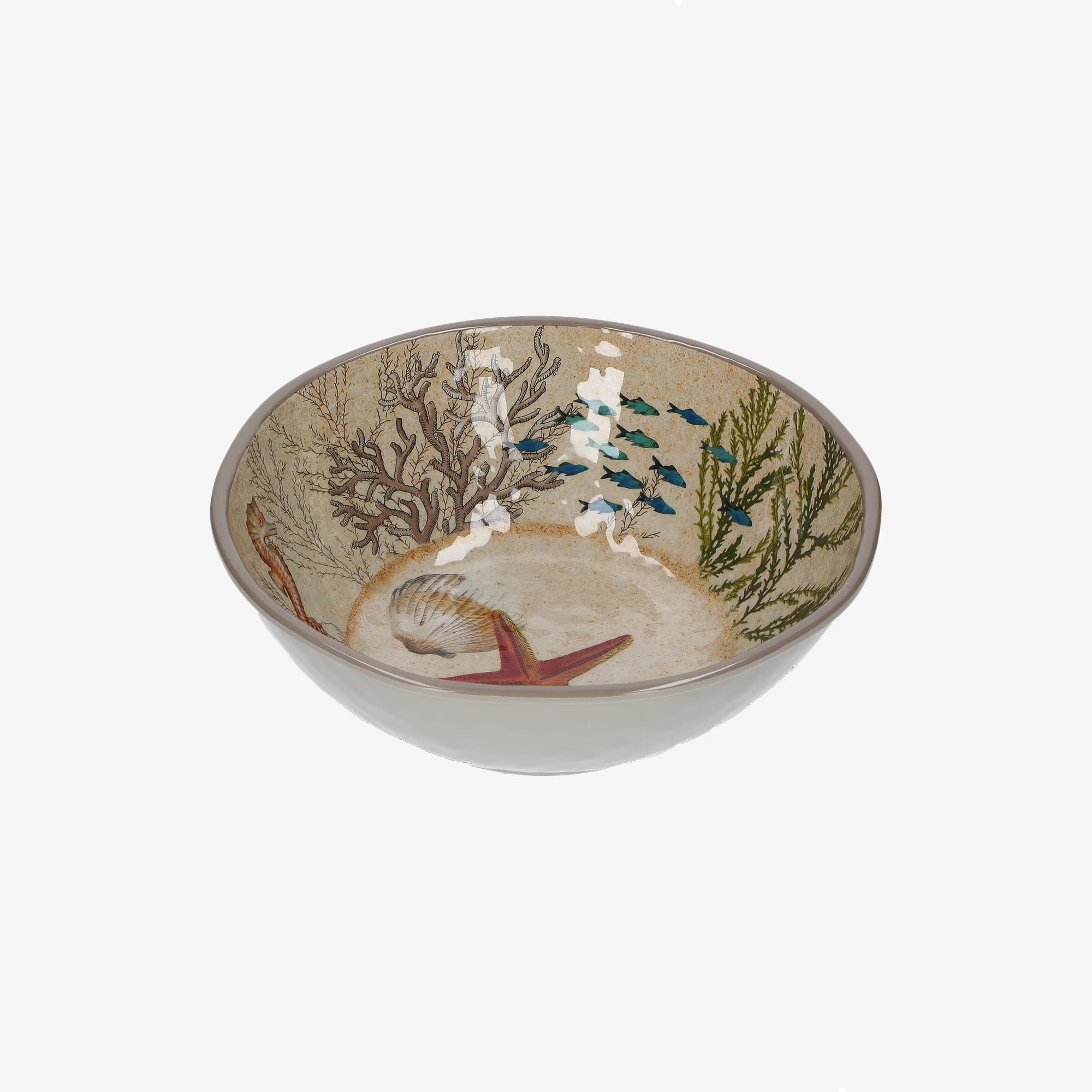 Rose&Tulipani Sea Life mala skleda za solato iz melamina, 1 kom