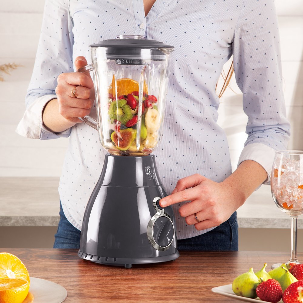 Berlinger Haus samostoječi električni blender s stekleno posodo - slika 3