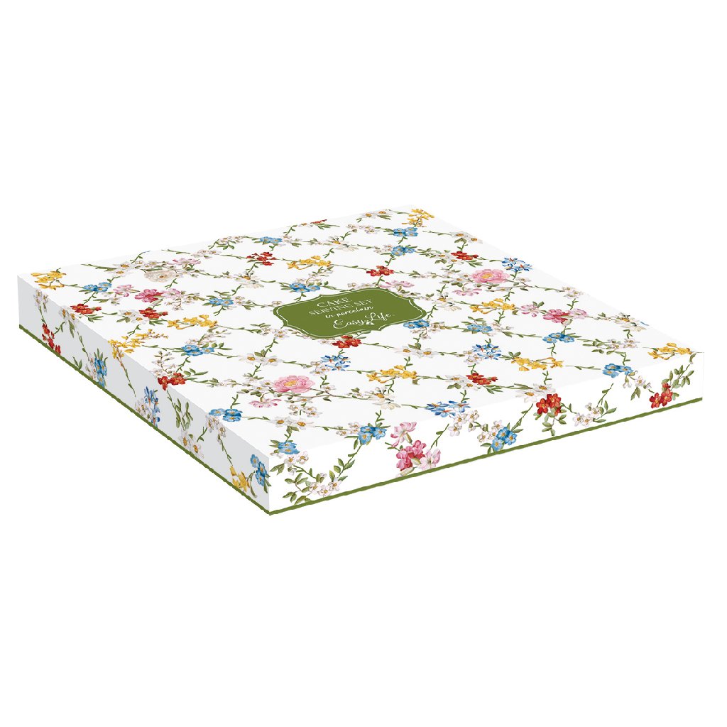 Easy Life Garden Dreams 2v1 set za postrežbo sladic - slika 2