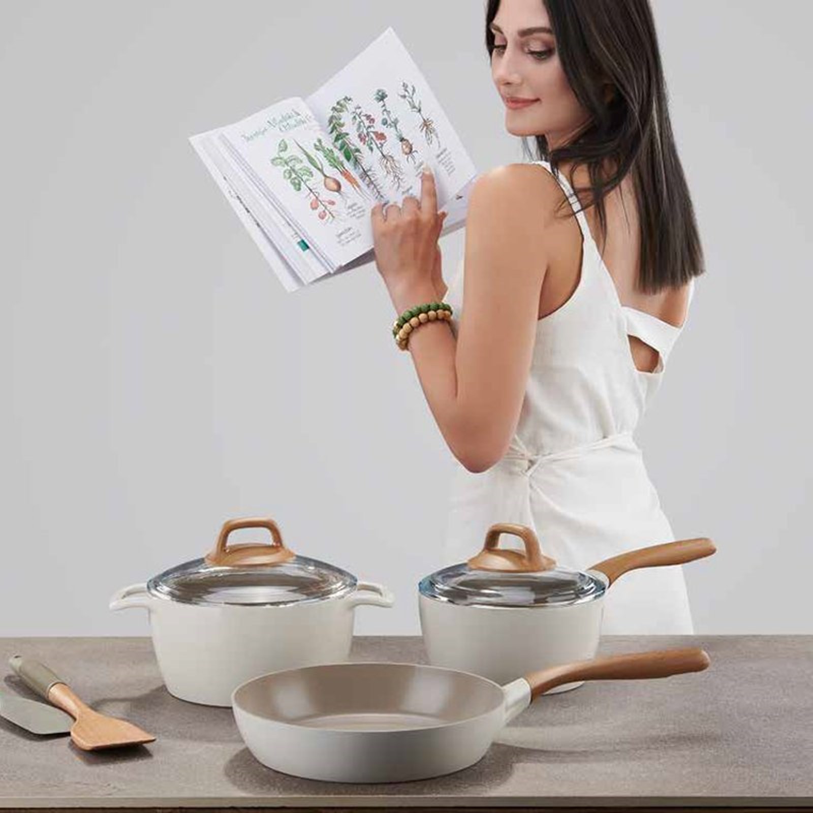 Korkmaz Gusto Ceramic globoka ponev 26 cm - slika 3