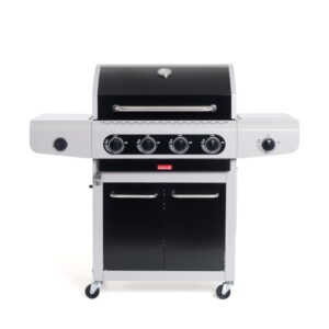 Barbecook Siesta 412 Black Edition plinski žar + plinski regulator s cevjo
