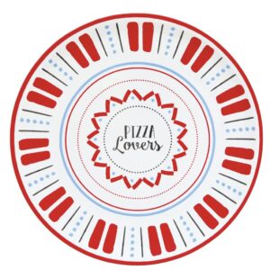 Easy Life Pizza Lovers plitvi krožnik za pizzo