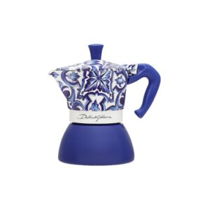 Bialetti Dolce&Gabbana Mediterrean blue Moka Induction, 4 skodelice