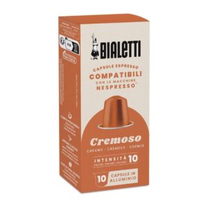 Bialetti Nespresso kompatibilne kapsule Cremoso 10 kapsul