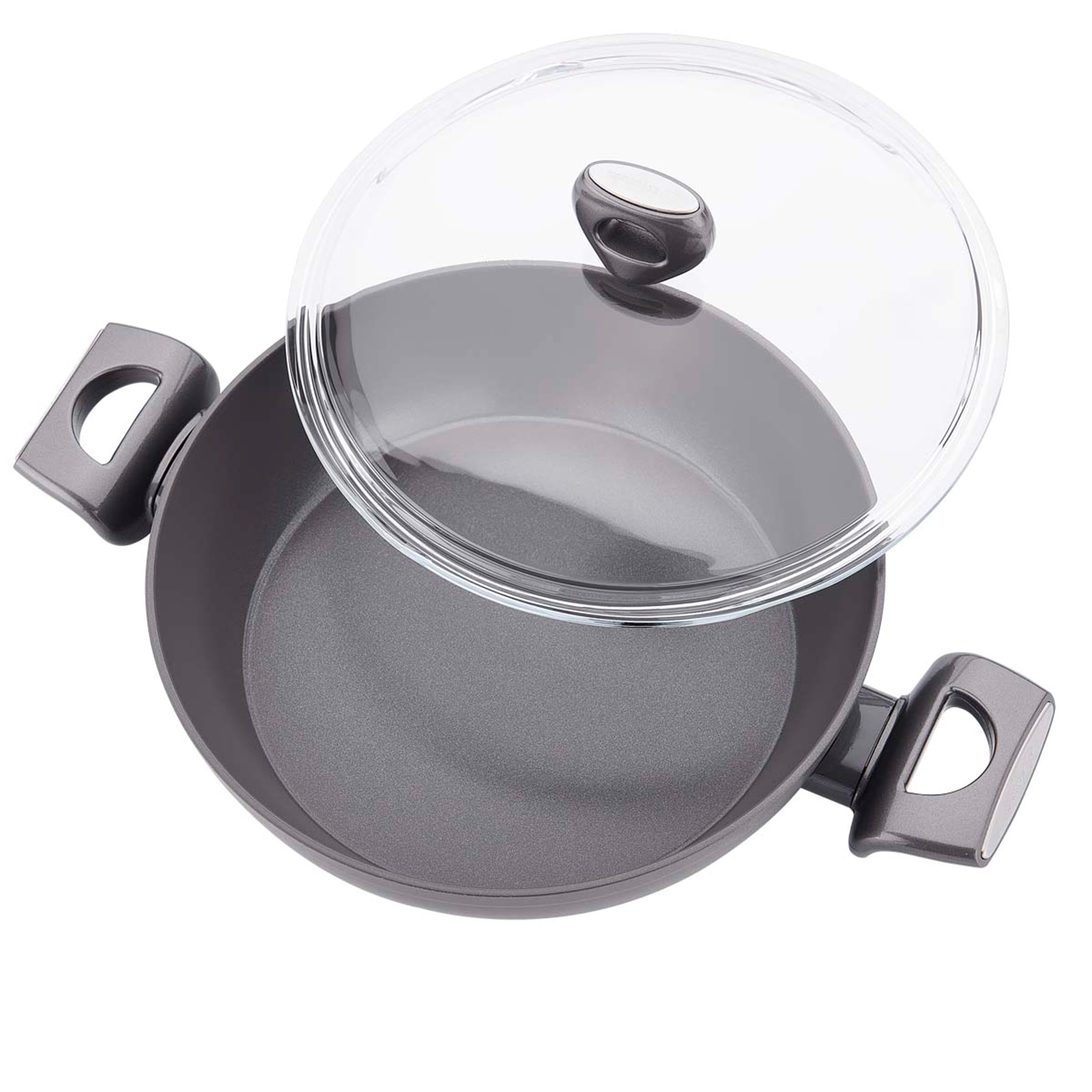 Korkmaz Nora Ceramic nizki lonec s pokrovko 24-28cm - slika 2