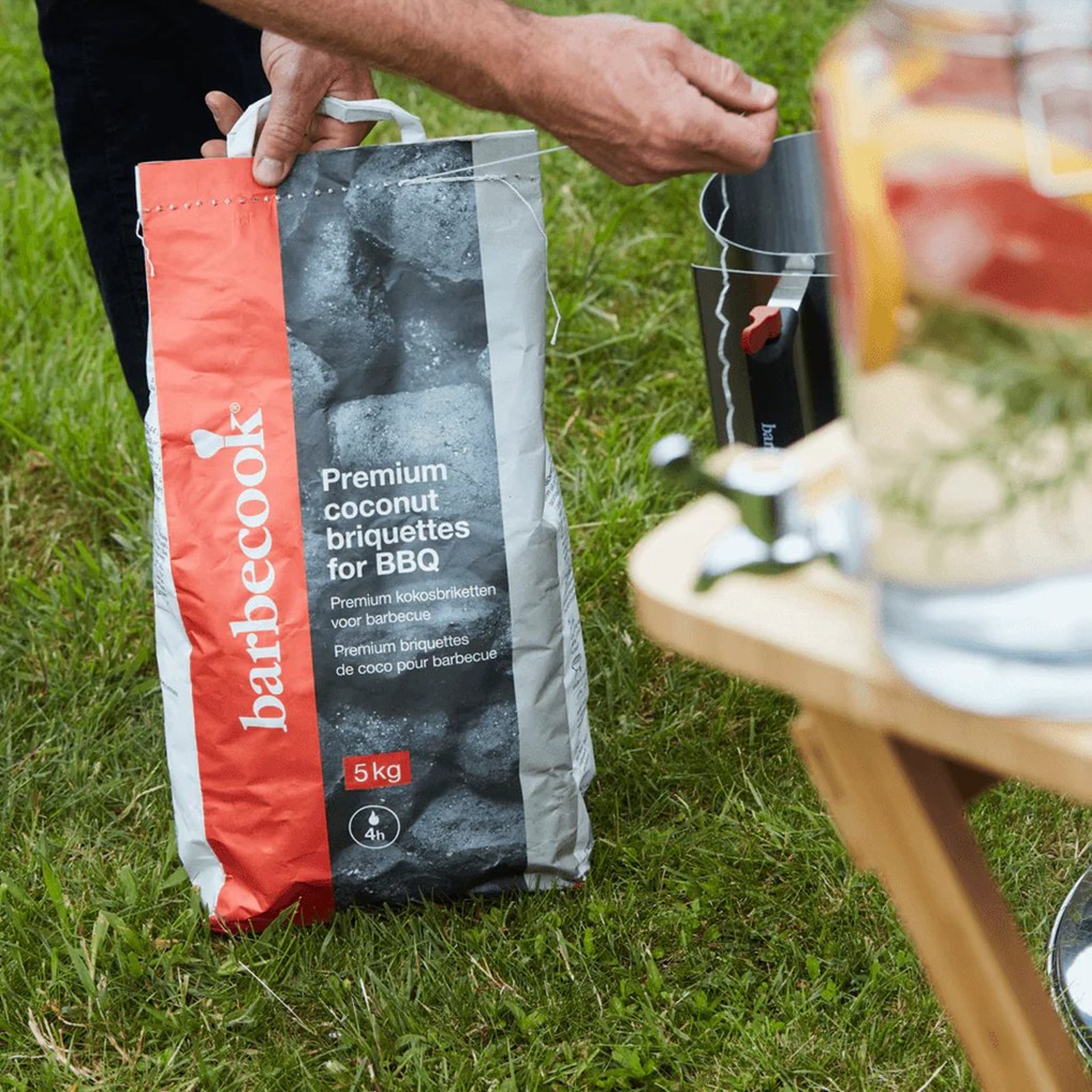 Barbecook briketi za žar, kokos - slika 2