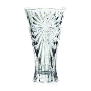 RCR Cristalleria Italiana Oasis dekorativna kristalna vaza 30 cm — Luxion, švicarski motiv