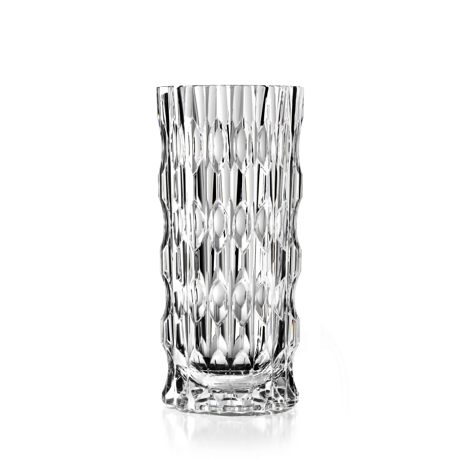 RCR Cristalleria Italiana Joker dekorativna kristalna vaza 28 cm — Luxion, minimalistična