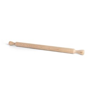 Marcato Rolling leseni valj za testo 700 mm — za kruh, pizza in testenine
