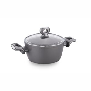 Korkmaz Nora Ceramic lonec s pokrovom 20 cm 3 l — 100 % keramična notranjost