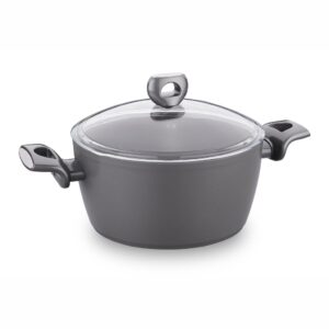 Korkmaz Nora Ceramic lonec s pokrovom 24 cm 4,6 l — 100 % keramična notranjost