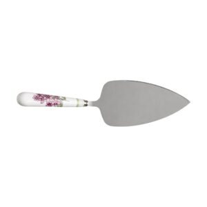 Brandani Nonna Rosa lopatica za serviranje kolačev s cvetličnim keramičnim ročajem