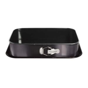 Berlinger Haus Metallic Line Carbon kvadratni kalup za torte 39×27 cm — TitanPro