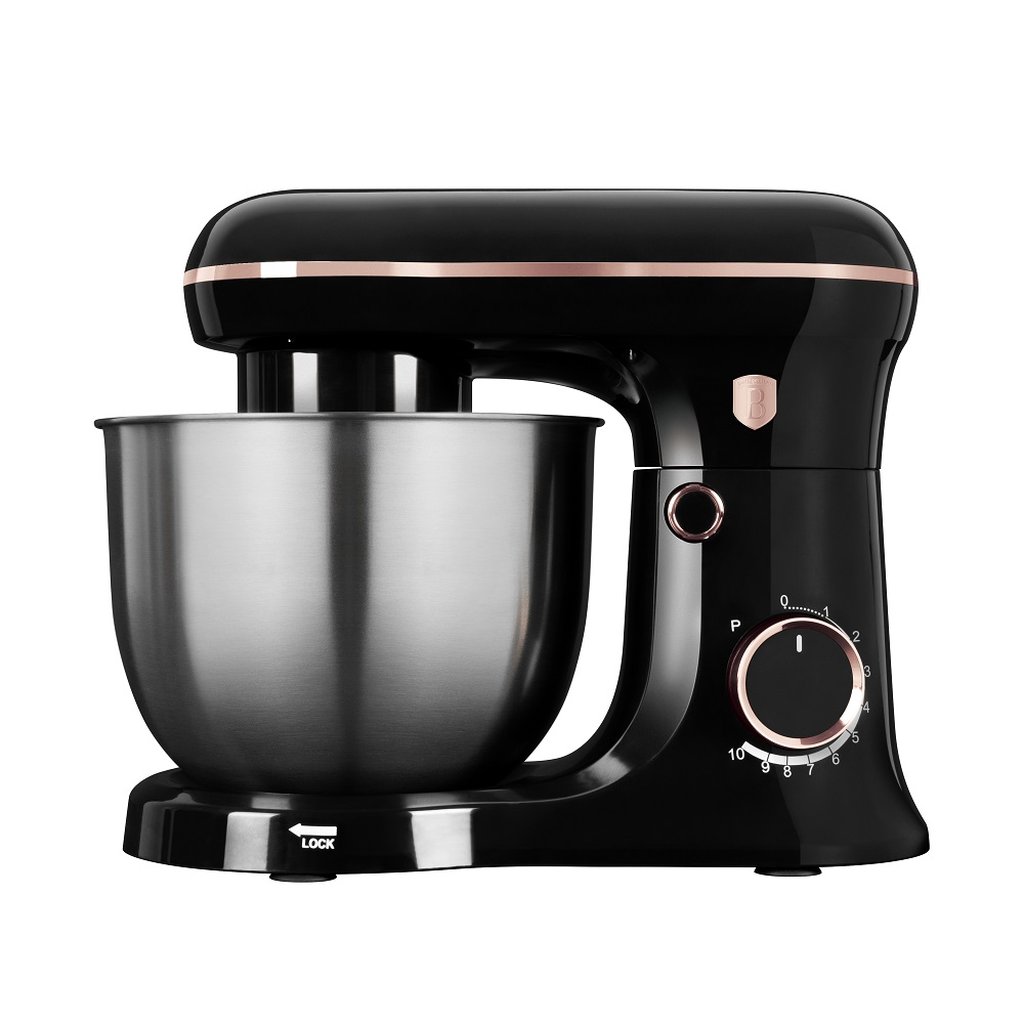 Berlinger Haus Black Rose planetarni kuhinjski mikser 1500 W / 5 l — 10 hitrosti + pulse - slika 3
