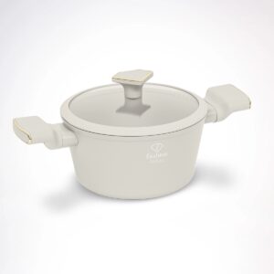 Berlinger Haus FashionTV casserole lonec s pokrovom 20 cm — Cream Gold, TitanPro