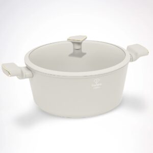 Berlinger Haus FashionTV casserole lonec s pokrovom 30 cm — Cream Gold, TitanPro