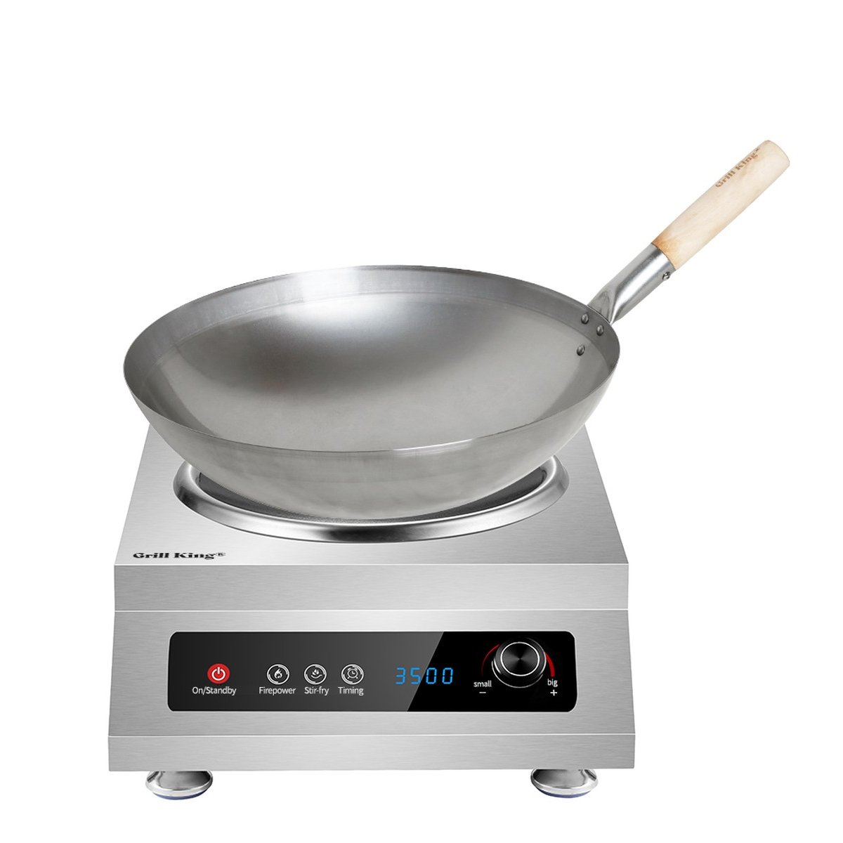 Grill King Professional SERIES II konveksna indukcijska plošča za wok 3500 W — GKIND1 - slika 2
