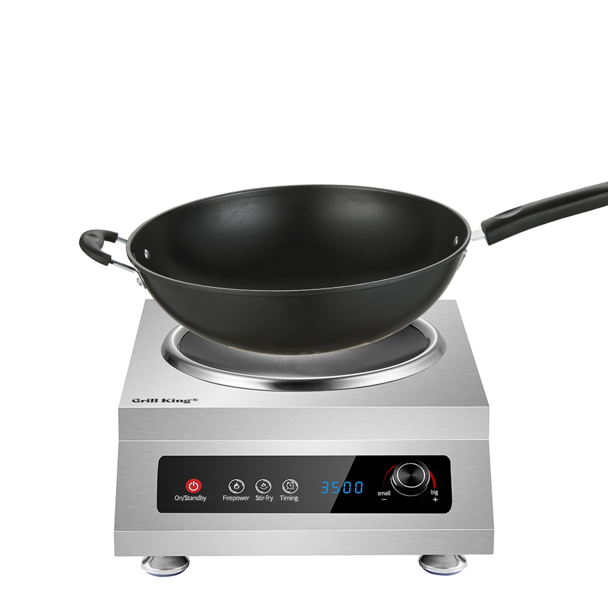 Grill King Professional SERIES II konveksna indukcijska plošča za wok 3500 W — GKIND1 - slika 4