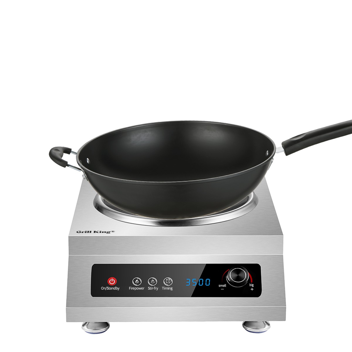 Grill King Professional SERIES II konveksna indukcijska plošča za wok 3500 W — GKIND1 - slika 5