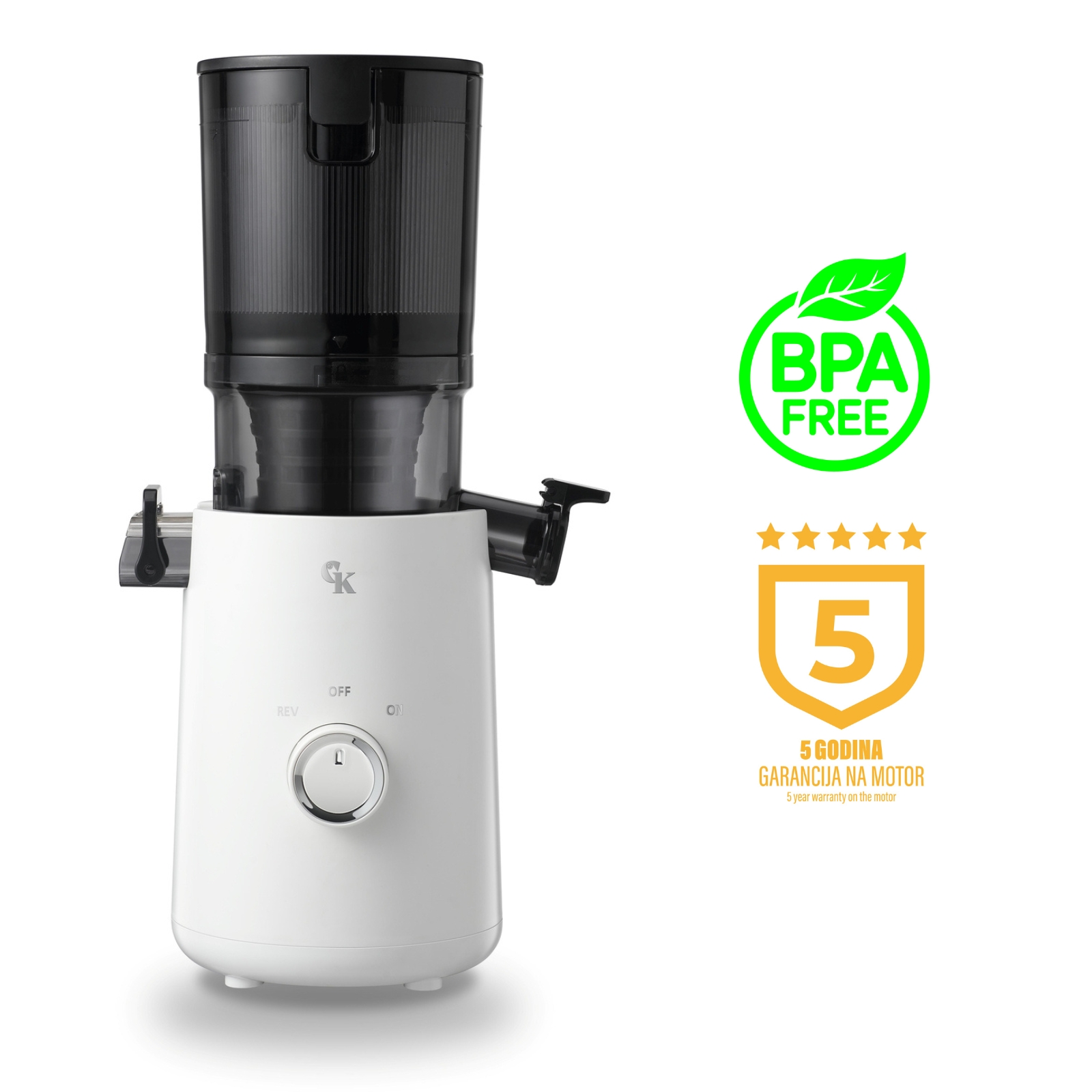 Grill King BUNDLE Cold Press PRO150 NextGen sokovnik brez mrežice + komplet za kokos - slika 2