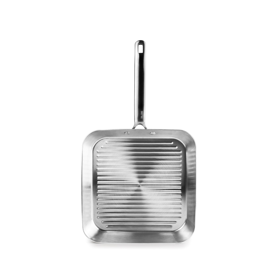 Ibili 5ply Element rebrasta grill ponev 5 slojev — brez PTFE, za indukcijo - slika 3