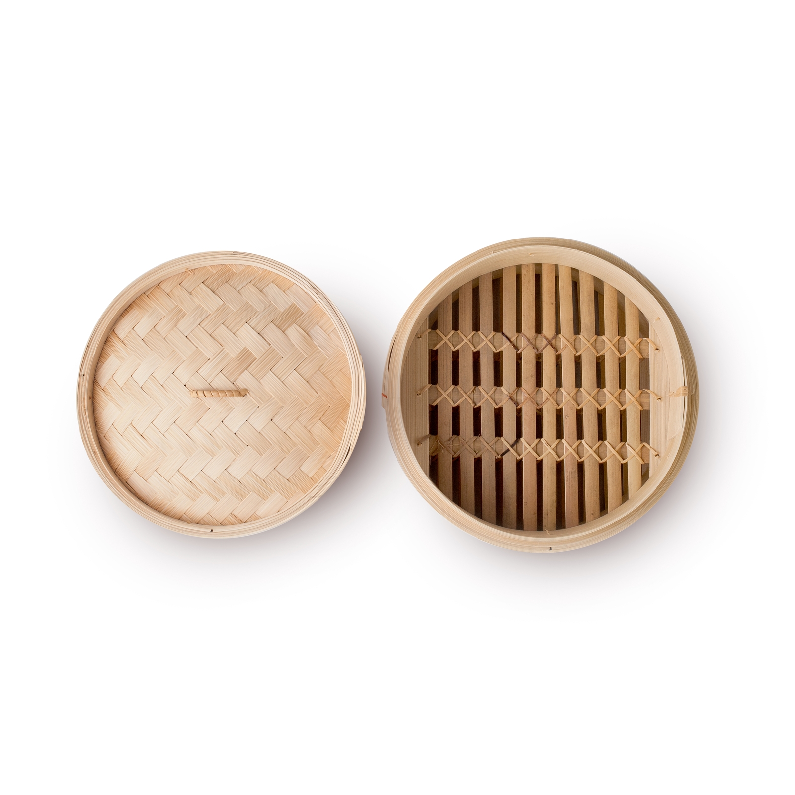 Ibili Bamboo bambusov parnik za kuhanje na pari — 2 etaži 26 cm - slika 2