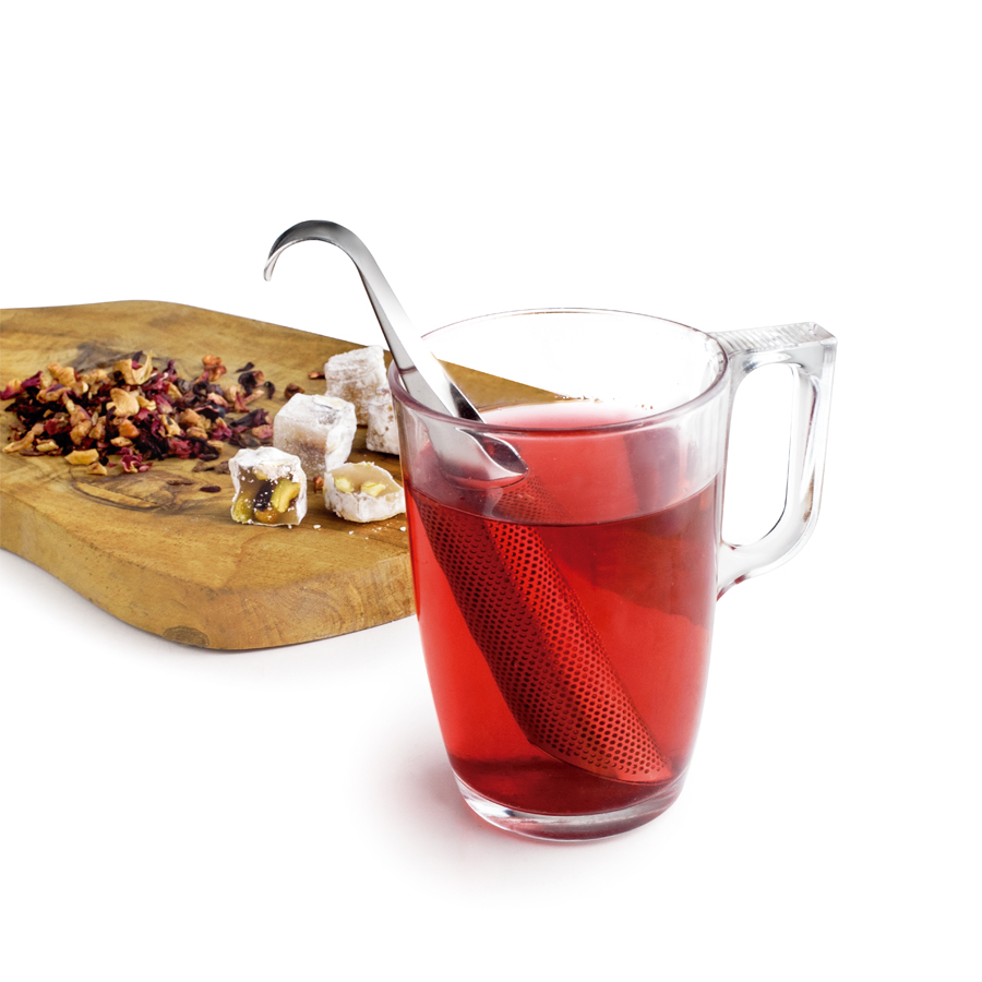 Ibili Tea drsno cedilo za čaj iz nerjavečega jekla 18/10 — 14,5 cm - slika 3