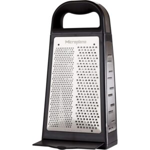 Microplane Elite 5v1 večnamenski ribež — 5 izmenljivih rešetk v eni napravi
