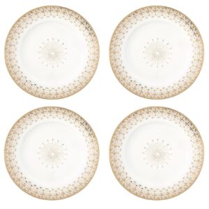 Easy Life Festive 4v1 set desertnih krožnikov 19 cm — praznični porcelan