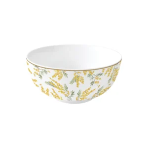 Easy Life Mimosa skleda 15 cm 600 ml — porcelan s cvetličnimi motivi, darilo