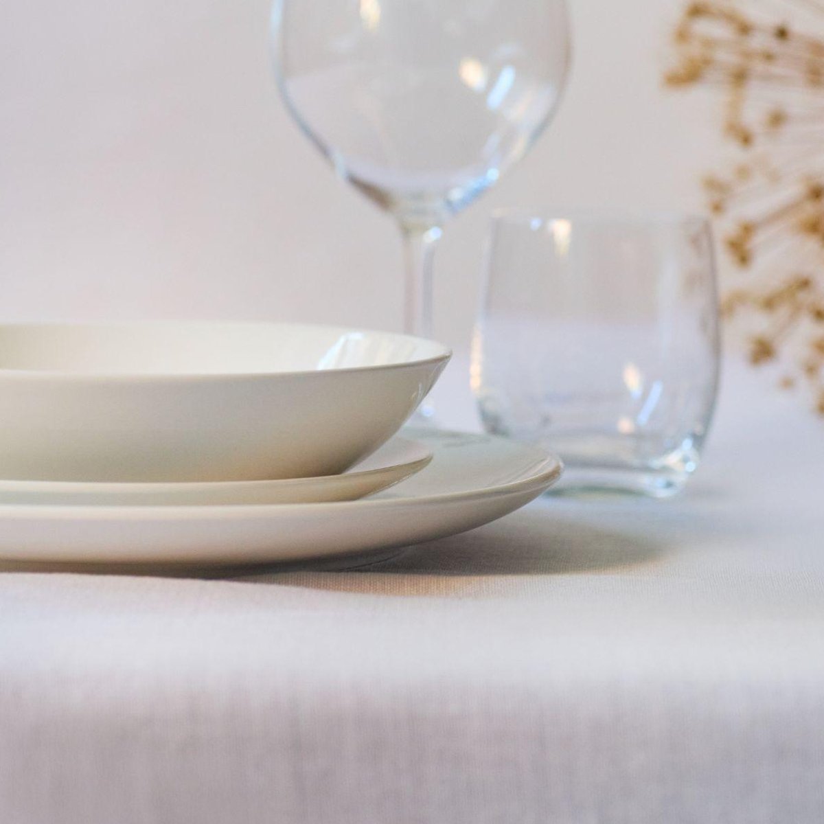 Domino La Routine 18-delni jedilni servis za 6 oseb — beli porcelan, italijanski dizajn - slika 4