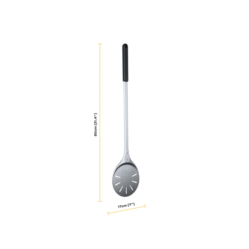 Ooni perforirani 7" obračalnik za pico iz anodiziranega aluminija - slika 2