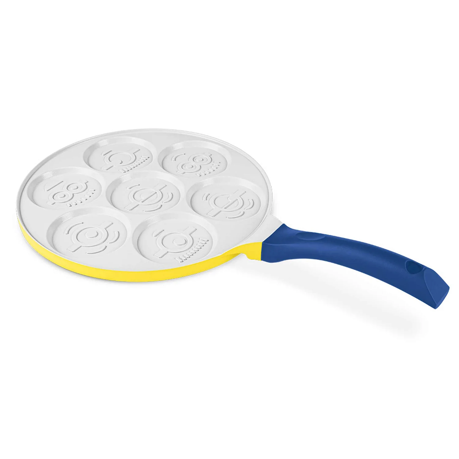 Berlinger Haus Minions ponev za mini palačinke 26 cm, 7 vdolbin z emoji motivi, indukcija - slika 2