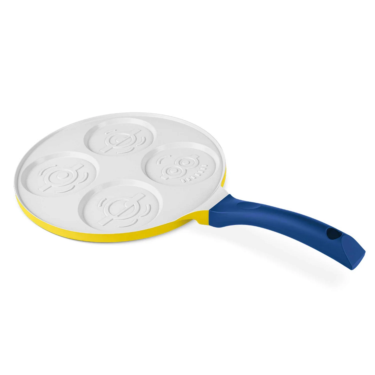 Berlinger Haus Minions ponev za mini palačinke 26 cm, 4 vdolbine z emoji motivi, indukcija - slika 2