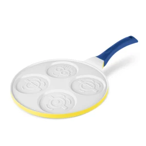 Berlinger Haus Minions ponev za mini palačinke 26 cm, 4 vdolbine z emoji motivi, indukcija