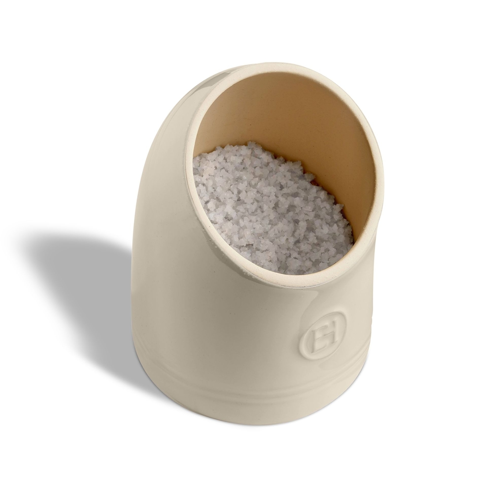 Keramična posoda za sol Emile Henry New Salt Pig 0,55 l, neglazirana notranjost, izdelano v Franciji - slika 2
