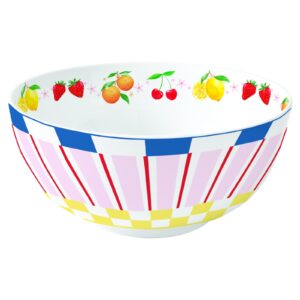 Porcelanasta skleda Easy Life Fruit Mania 15 cm, 600 ml, večnamenska, za mikrovalovno pečico in pomivalni stroj