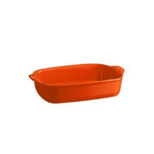 Emile Henry Petit Ultime pravokotni keramični pekač 30 cm, 1,55 l – oranžen